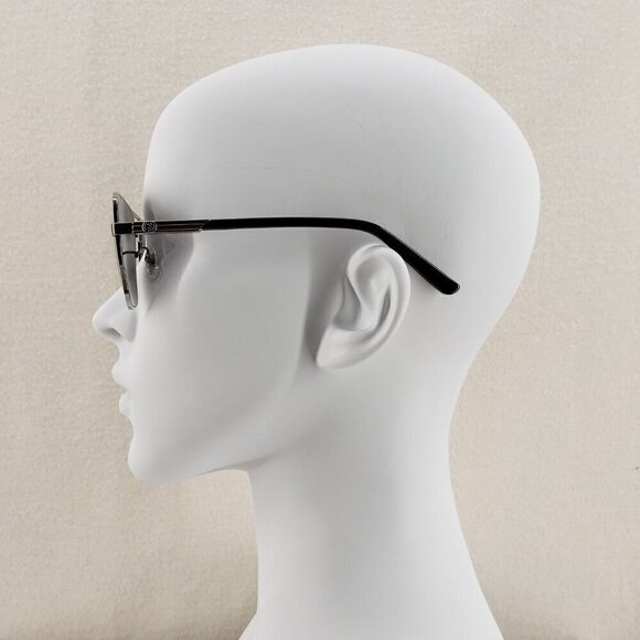 Gucci GG1289 Navigator Sunglasses Silver Gray OS - Picture 13 of 16